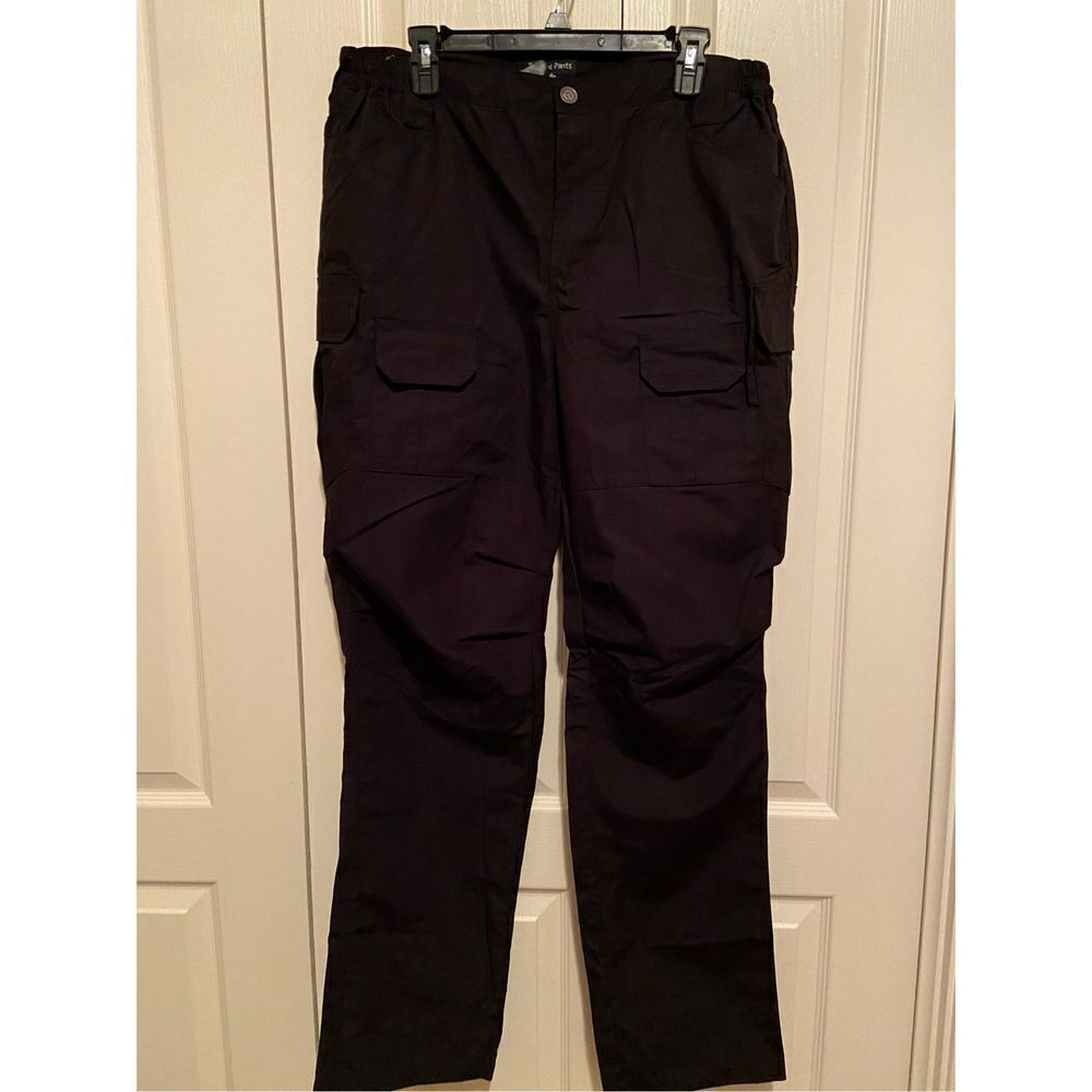 Men's Tactical Pants, Water Resistant Ripstop Cargo Pants